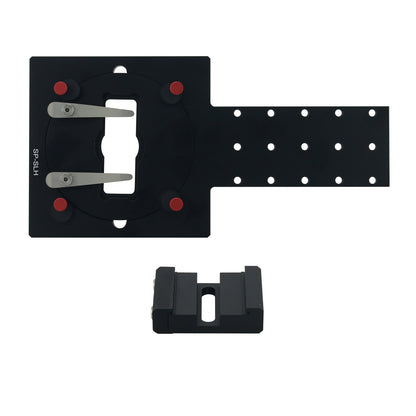 SP-SLH Microscope Sample Clamping Bracket Glass Slide Holder Petri Dish Clamping Arm for Optics Experiment