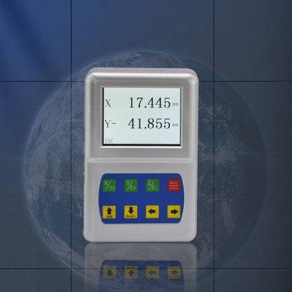 Ditron Silvery D50-2V Industrial 5W 2-Axis Digital Readout with 3.5-inch Color LCD Support PLD/PCD Functions for Linear Scales