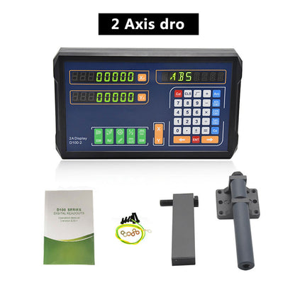 Ditron D100-2V Industrial 2-Axis Digital Readout Support EDM Function for Milling Machine Linear Scales