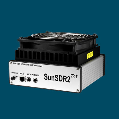 Expert Electronics SunSDR2 DX 100W HF/6M/VHF SDR Transceiver with DUC/DDC Architecture, Remote Operation