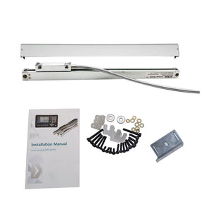 DC10F Slim Version 0.005mm 202mm-300mm Digital Optical Linear Scale Ruler High Precision Linear Encoder for Milling Machines