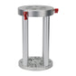 Xuanji QD-1 205mm (8.1") Quick Release Telescope Pier Extension (Silver) for ZWO AM5 Equatorial Mount