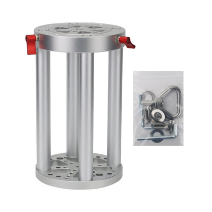 Xuanji QD-1 205mm (8.1") Quick Release Telescope Pier Extension (Silver) for ZWO AM5 Equatorial Mount