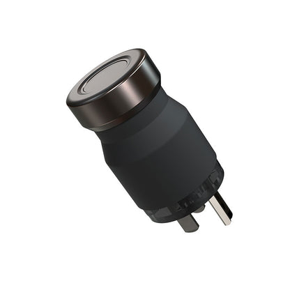 Single Black Crystal Power Purifier HiFi Power Hub Filter Anti-interference Noise Reduction Purification