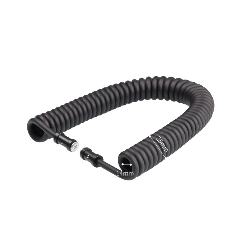 Medium-size HiFi Audio Cable Exciter Electrostatic Shielding Cable Damping Mesh for Audio Cables Protection and Shielding