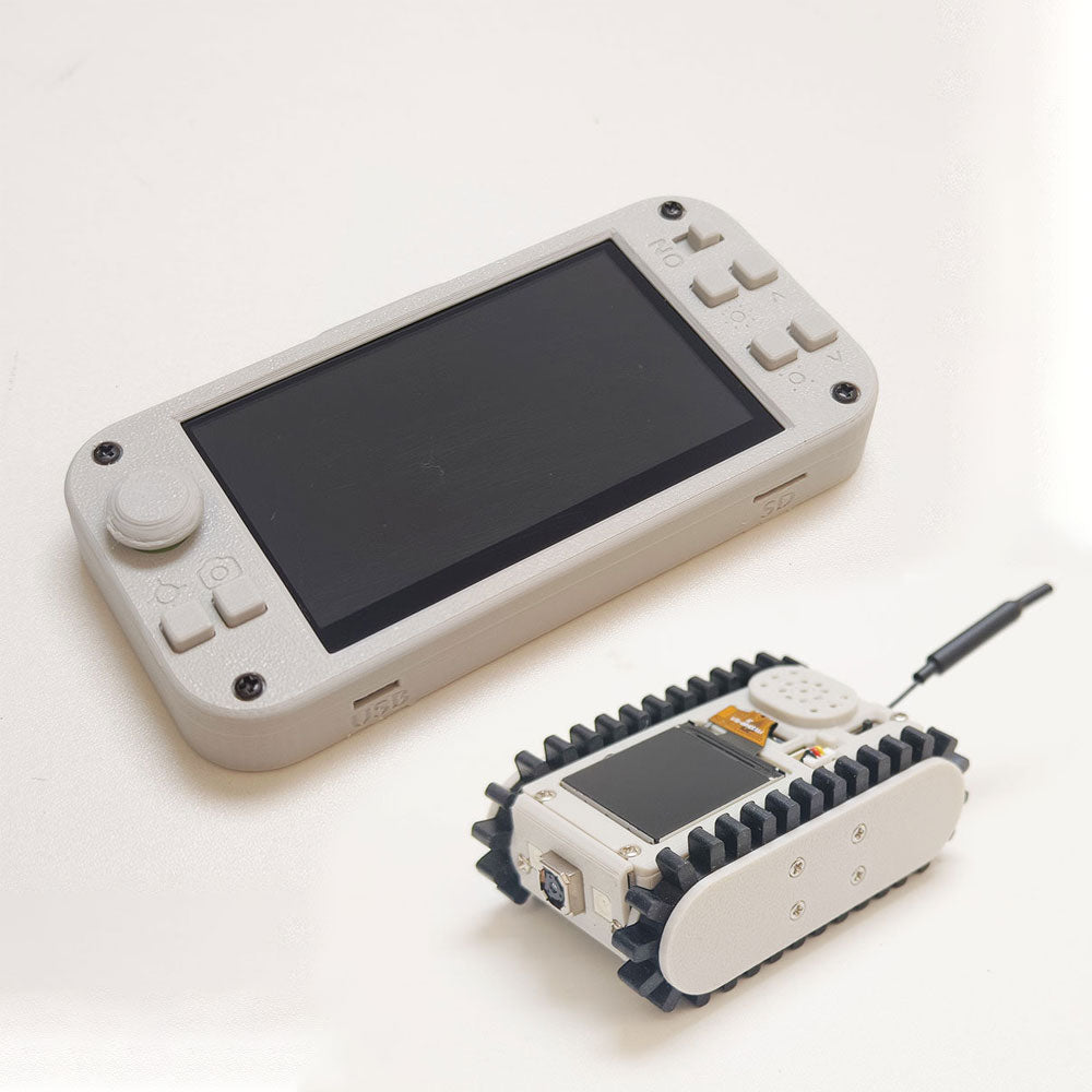 JSZ-ES3 Mini Image Transmission Robot Opensource Intelligent Car Programmable AI Robot with Fixed Camera and Remote Control