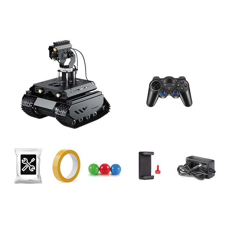 Waveshare UGV Beast PT PI4B AI Kit Acce Version Opensource Off-Road Tracked AI Robot Computer Vision Robot
