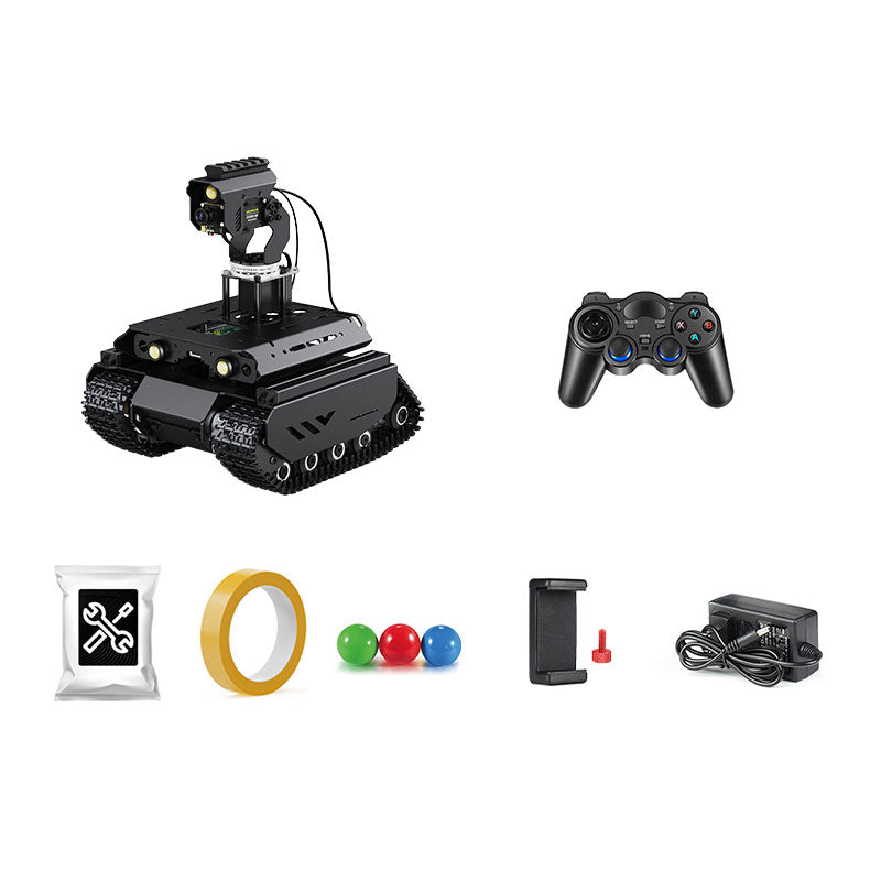 Waveshare UGV Beast PT PI4B AI Kit Opensource Off-Road Tracked AI Robot Computer Vision Robot with PI4B-4GB Motherboard for Raspberry Pi