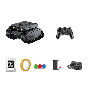 UGV Beast PI5 AI Kit Opensource Off-Road Tracked AI Robot Computer Vision Robot with PI5-4GB Motherboard for Raspberry Pi