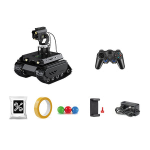 UGV Beast PT PI5 AI Kit Opensource Off-Road Tracked AI Robot Computer Vision Robot with PI5-4GB Motherboard for Raspberry Pi
