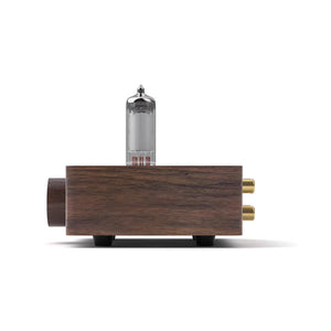 Wooden Shell P5 HiFi Electronic Tube Balanced Headphone Amplifier Dual-mono Design Stereo Preamplifier