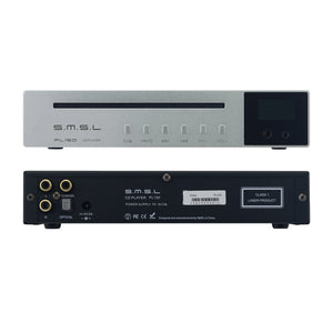 SMSL Silvery PL150 HiFi Professional Stereo Lossless CD Player Built-in CS43198 Decoding Chip 4.4mm+3.5mm Headphone Amplifier