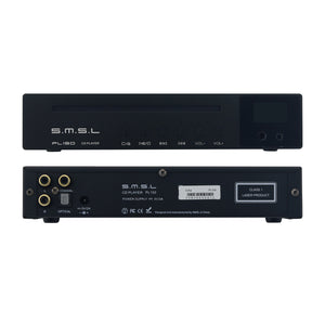 SMSL Black PL150 HiFi Professional Stereo Lossless CD Player Built-in CS43198 Decoding Chip 4.4mm+3.5mm Headphone Amplifier