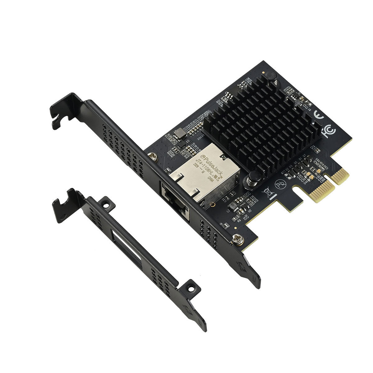 PCIEx1 to Single Port RJ45 10G Gigabit Ethernet Adapter High Speed Network Card 1G/2.5G/5G/10Gbps