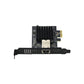PCIEx1 to Single Port RJ45 10G Gigabit Ethernet Adapter High Speed Network Card 1G/2.5G/5G/10Gbps