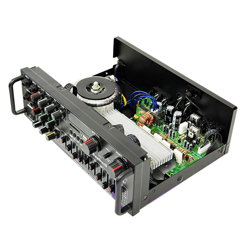 AV-326BT Dual Channel Stereo Bluetooth5.4 Lossless Power Amplifier 800W High Power Audio Amplifier 220V