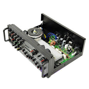 AV-326BT Dual Channel Stereo Bluetooth5.4 Lossless Power Amplifier 800W High Power Audio Amplifier 220V