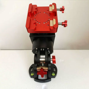 Teseek Red SA-17 Harmonic Equatorial Mount 400:1 Reduction Driving with Wide Dovetail Support for ZWO Box/NINA/Onstep