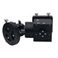 Teseek Black SA-17 Harmonic Equatorial Mount 400:1 Reduction Driving with Wide Dovetail Support for ZWO Box/NINA/Onstep