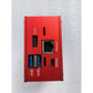 Red Mister FPGA Retro Game Console Built-in 64GB TF Card with Aluminum Alloy Shell (for Sega Saturn Video Port)