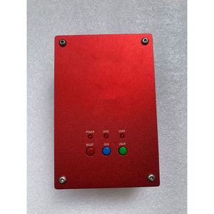 Red Mister FPGA Retro Game Console Built-in 64GB TF Card with Aluminum Alloy Shell (for Sega Saturn Video Port)