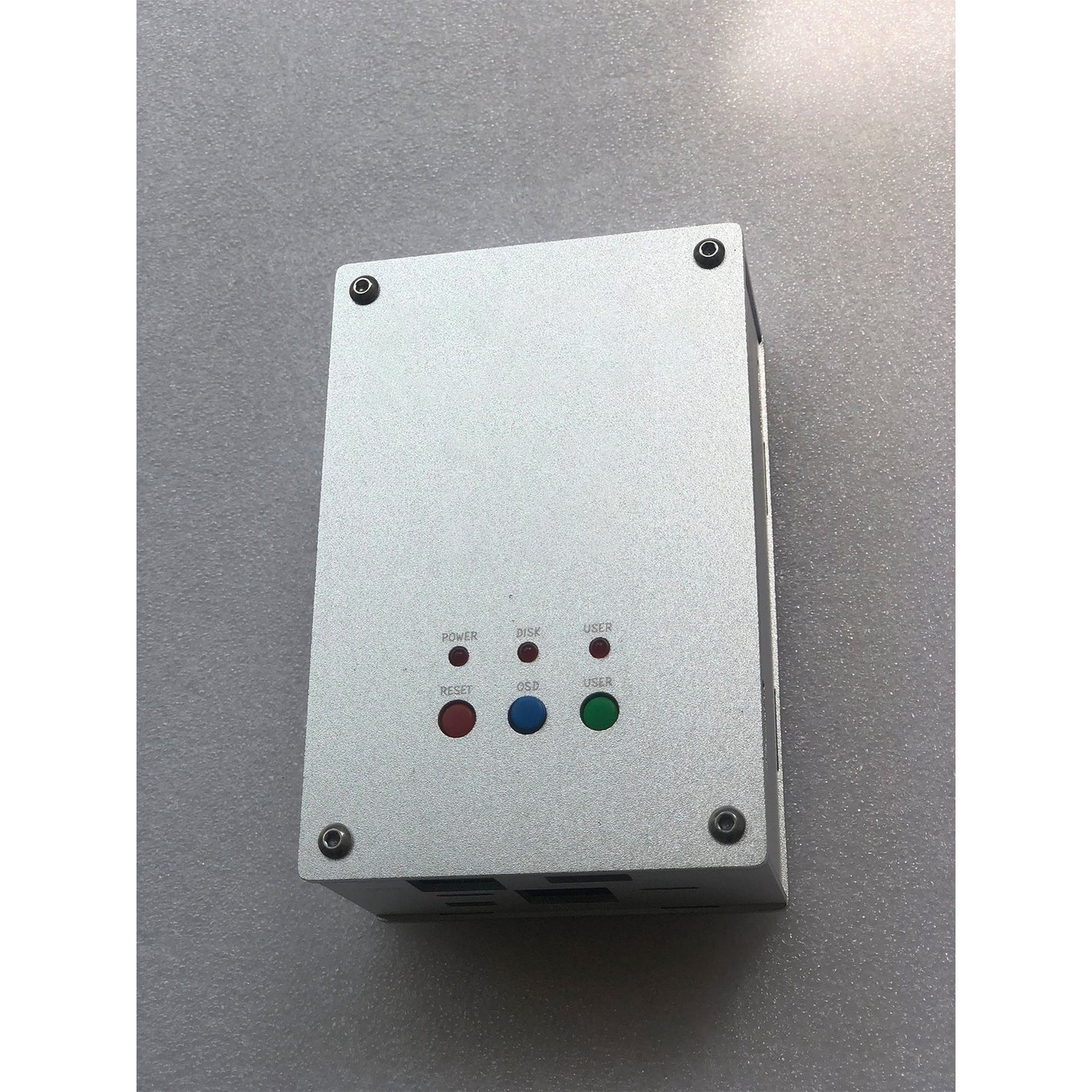 Silvery Mister FPGA Retro Game Console Built-in 64GB TF Card with Aluminum Alloy Shell (for Sega Saturn Video Port)