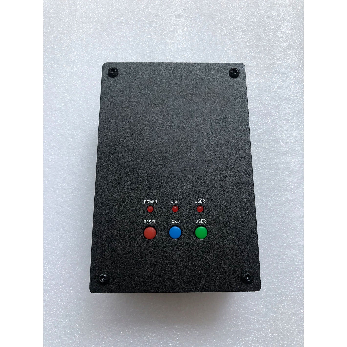 Black Mister FPGA Retro Game Console Built-in 64GB TF Card with Aluminum Alloy Shell (for Sega Saturn Video Port)