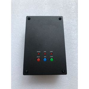 Black Mister FPGA Retro Game Console Built-in 64GB TF Card with Aluminum Alloy Shell (for Sega Saturn Video Port)