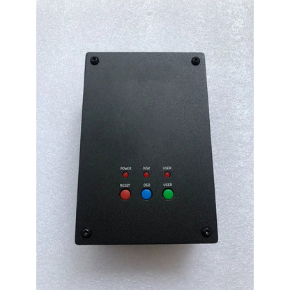 Black Mister FPGA Retro Game Console Built-in 64GB TF Card with Aluminum Alloy Shell (VGA Female Port)