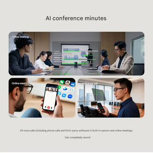 INMO GO3 Lightweight Smart AR Glasses WiFi2.4G Bluetooth5.4 Wireless Audio Simultaneous Translation AI Glasses