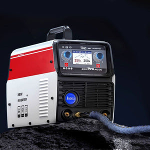 WSME-250 LCD Intelligent Professional Aluminum Welding Machine Multifunctional AC/DC Pulse TIG Welder