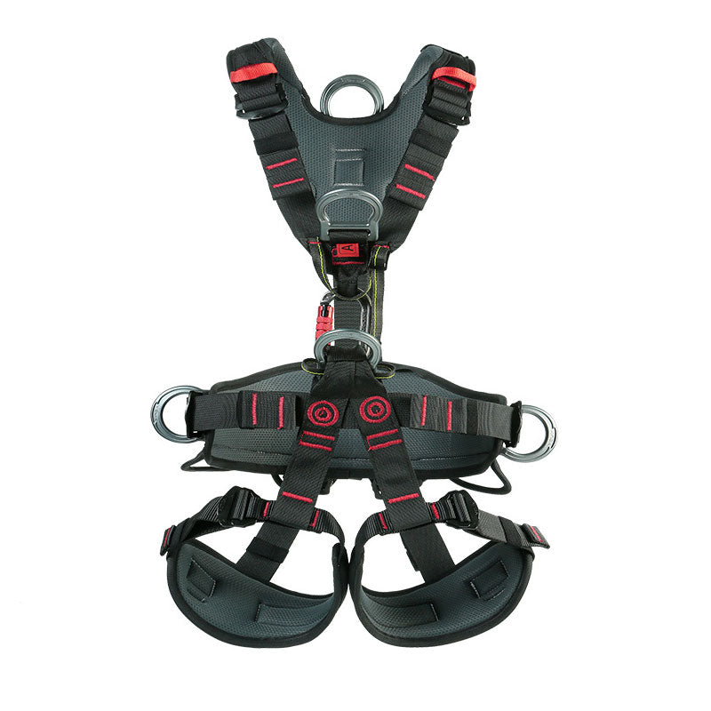 Peakseek Large Full-body Safety Belt Outdoor Rock Climbing Harness Five-point Anti-fall Protection Equipment