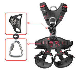 Peakseek Small Suite Full-body Safety Belt Outdoor Rock Climbing Harness Five-point Anti-fall Protection Equipment