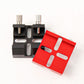 TeSeek Red Aluminum Alloy Dovetail Groove Conjoined Cross Finderscope Base Bridge Dovetail Slot for 150SLT/6SE/8SE/C8/C5/C6