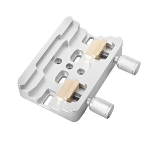 TeSeek Grey Wide and Narrow Dual Use Dovetail Slot Double Slot and Bolt Dovetail Groove Astronomical Telescope Accessory