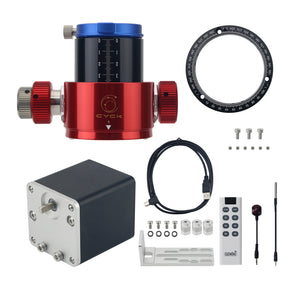 16-Bearing 55.7mm Travel Telescope Focuser with Round Adapter + EAF Automatic Star Focuser Pro Kit