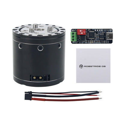 ROBSTRIDE05 5.5N·m Integrated High Performance QDD Actuator Module Robot Arm Joint Motor with CAN to USB Debugging Module