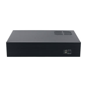 DX-2300L (Aluminum Striped Panel) 2U 300mm IPC Chassis Server Chassis for MATX Motherboards/Hard Drives Installation