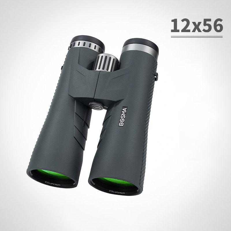Qinglong 12x56 Dual ED Glasses APO Flat-field Binocular 70-Degree Ultra Wide-angle BSR-9-UHD Binocular for BOSMA