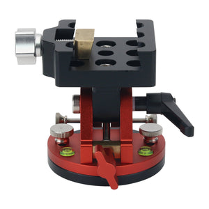Black High Precision Latitude Base 20KG Load Capacity for Astronomical Telescope Equatorial Mount