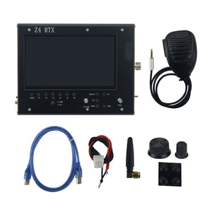 HamGeek Z4 RTX 500kHz-30MHz 6-Band Shortwave Transceiver Support CW/LSB/USB/AM/FM/FT8 with 7-inch Screen