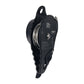 Black ASAT RD2 Unidirectional Brake Pulley Type Descender Lift Retarder 30-150KN Industrial Rope Climbing Accessory