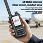 HamGeek GT-650 4G Zello Global POC Walkie Talkie 2.4-inch Screen Built-in 8800mAH Battery with Back Camera