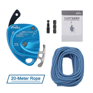 DS300 Electric Lifter High-altitude Work Lifting Device Portable Rope Climbing Machine with 20-Meter Rope