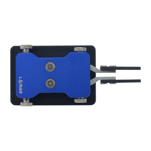 Blue Double-Paddle Automatic CW Key 3.5mm Shortwave Radio Morse Code Key Telegraph Training Key