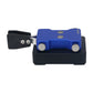Blue Double-Paddle Automatic CW Key 3.5mm Shortwave Radio Morse Code Key Telegraph Training Key