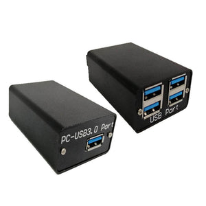 HM1310 Industrial USB3.0 Optical Fiber Extender 1310NM 4xUSB3.0 Dual-fiber LC Single Mode High Speed Transmission