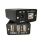 USB2.0 1500VDC 480Mbps High Speed Isolator with 5V/2A Switch Power Supply for DAC Decoder/Emulator