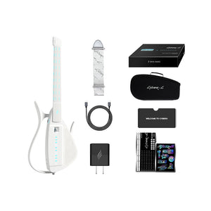 White Cyber-G Stringless Guitar Pick Version 4-Type SOLO Timbre Intelligent Singing and Playing