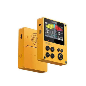 DONNER Yellow DBM-100 Portable Electronic Metronome Support 30BPM-280BPM for Guitars/Pianos/Drums/Zithers